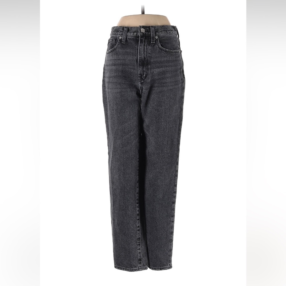 Madewell “Baggy tapered” High-Rise Straight Leg Women’s Jeans - Washed Black